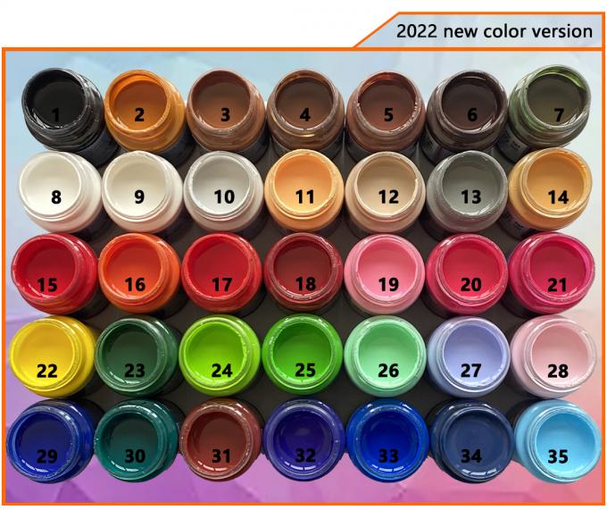 High Quality Creative DIY Water Based Leather Edge Coating Paint Liquid Color Paint Professional Manufacturer 2