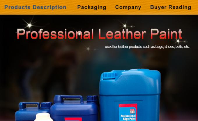 High Quality Creative DIY Water Based Leather Edge Coating Paint Liquid Color Paint Professional Manufacturer 4