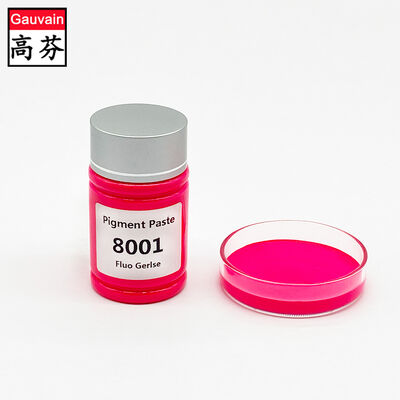 Vloeibare fluorescerende pigmentpasta op waterbasis 8001 Fluorescerende Gerlse Vloeibare kleurpasta voor schoenen