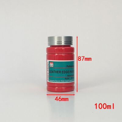 Geavanceerde polyurethaan op waterbasis Lederrandverf voor Raw Leather Edge DIY 100ml/fles
