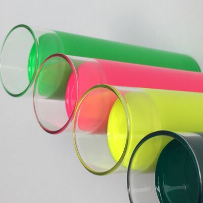 Fluorescerende kleurpastaserie op waterbasis, fluorescerend citroengeel, fluorescerend groen