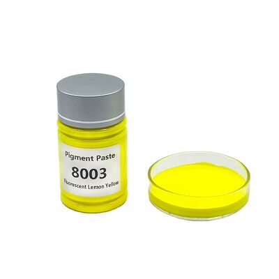 Fabrieksprijs Directe inktpigment op waterbasis voor verf en coatings Fluorescerende citroengele vloeibare kleurpasta
