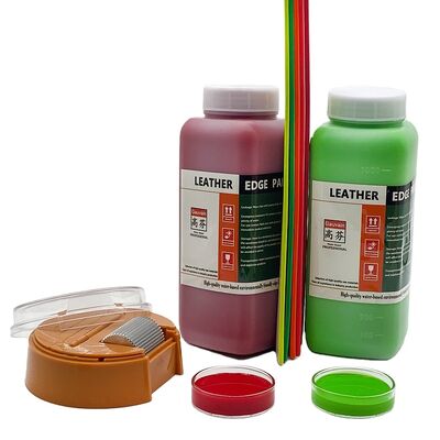 Producent Watergebaseerde Lederrand Olie Aanpassing van kleuren Lederrand Kleuren